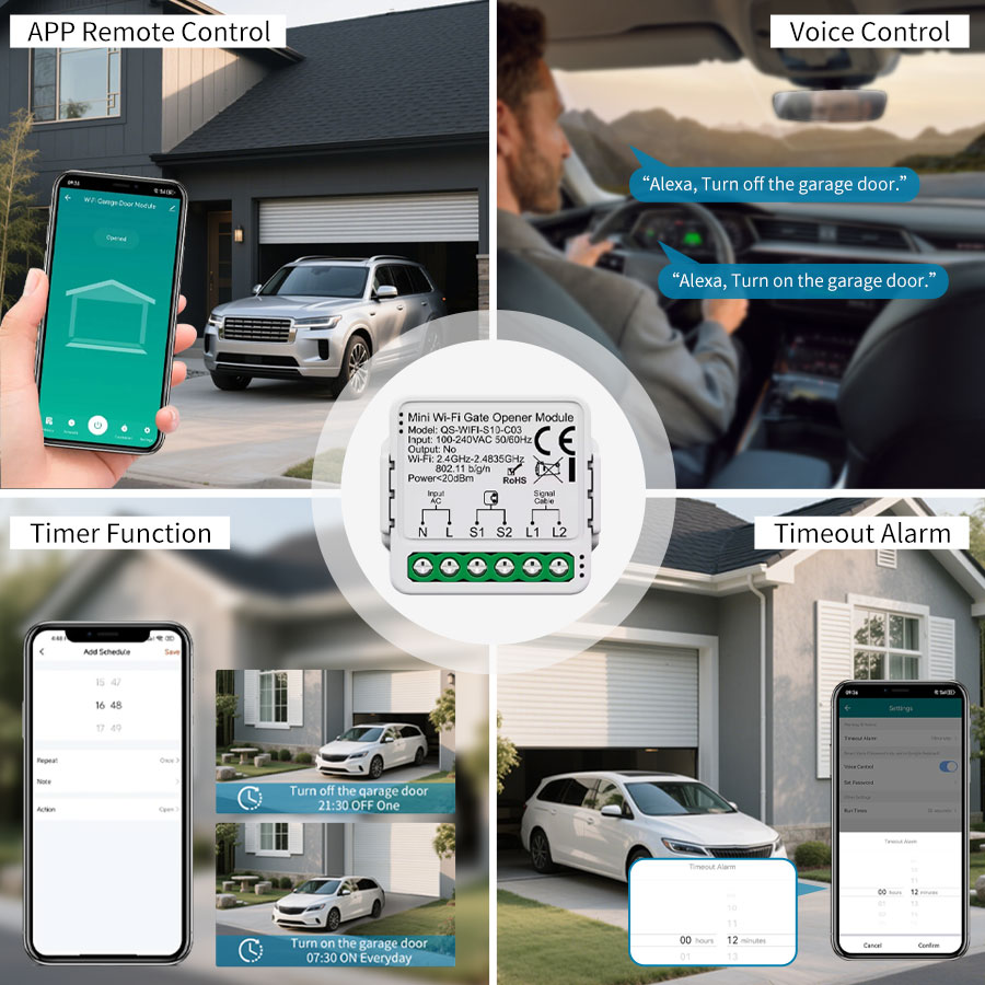 Tuya スマート WiFi または Zigbee ガレージ - Smart Ir Remote Controller のレビューと価格