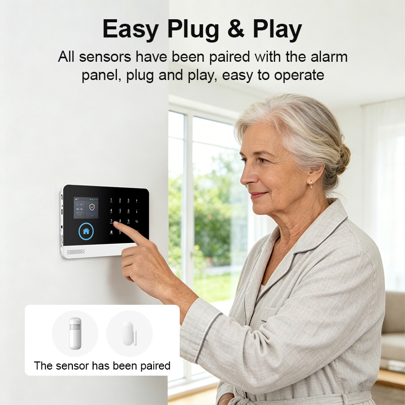PGST WIFI GSM スマートホームセキュリティ警報シ - Smart Home Keyboard のレビューと価格
