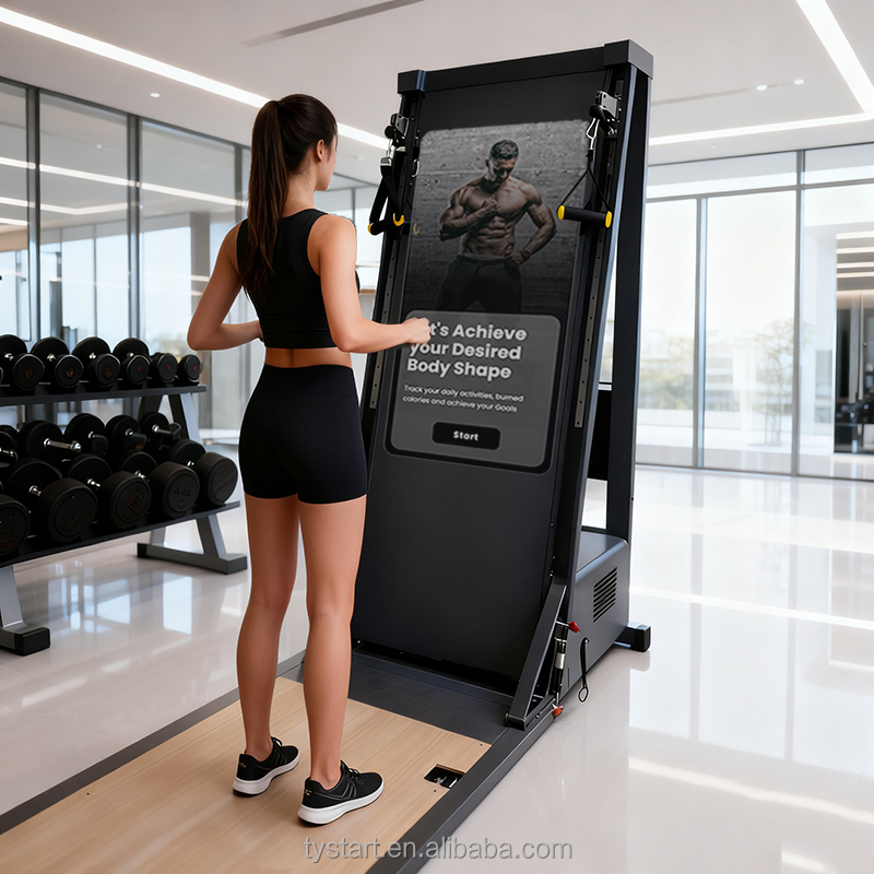 Tystart Aiスマートフィットネスミラー 床置き型 3 - Smart Home Gym Mirror のレビューと価格