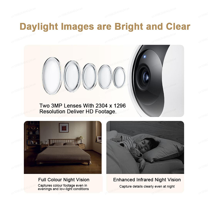 XIAOMI スマート カメラ C300 デュアル カメラ  - Smart Home Future のレビューと価格