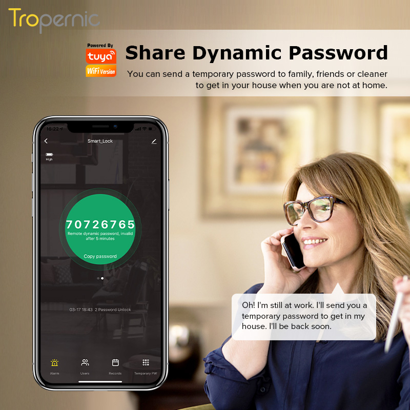 Tuya Zigbee-生体認証デジタルドアロック,ホテルの - Airbnb Smart Home のレビューと価格