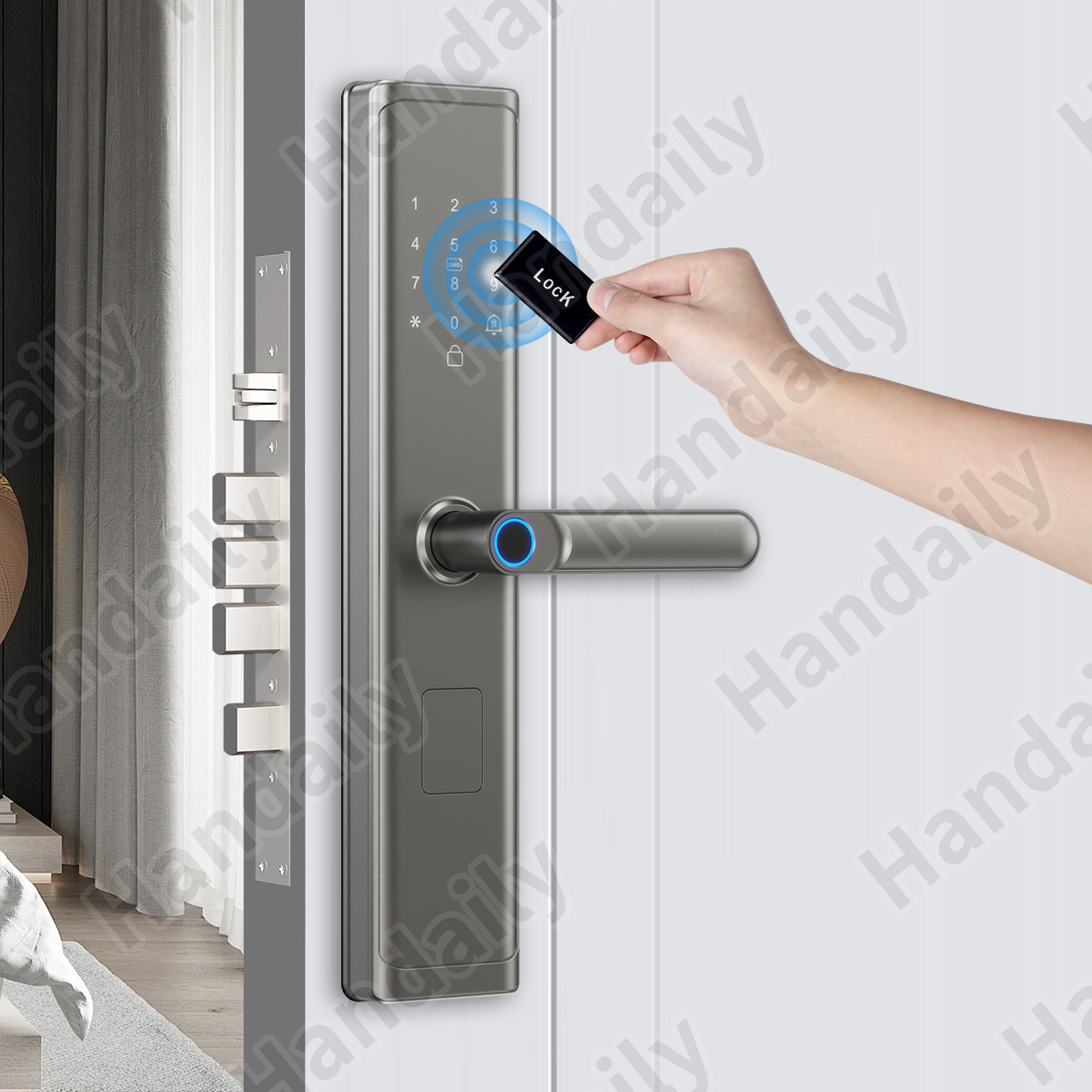 Tuya Wifi TTlock アプリ指紋スマートデジタル - Smart Home Room のレビューと価格