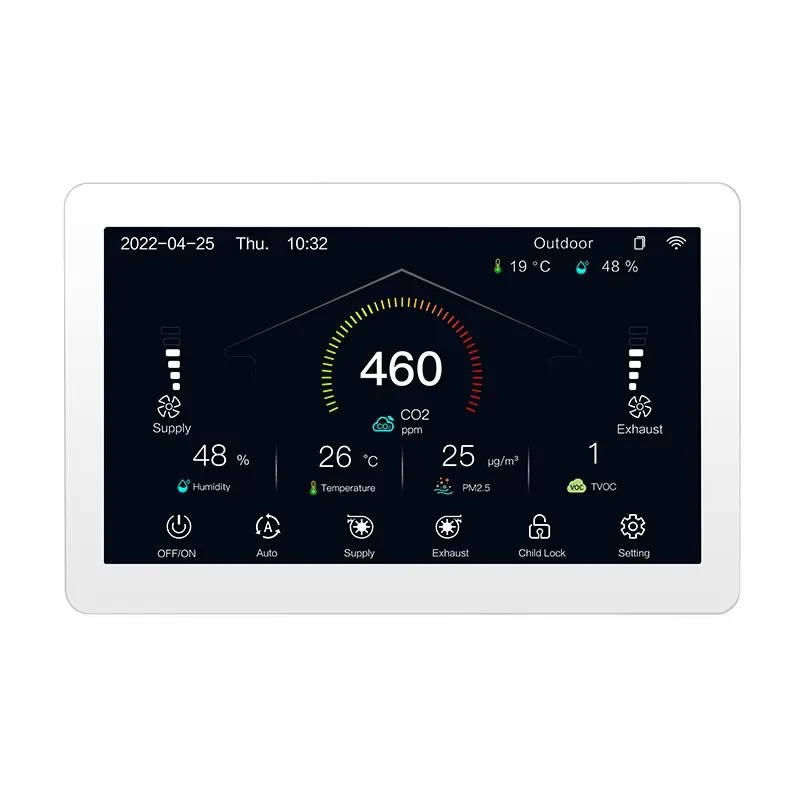 HRV ERV MVHR HVACシステムコントローラー、A - Smart Home Wifi のレビューと価格