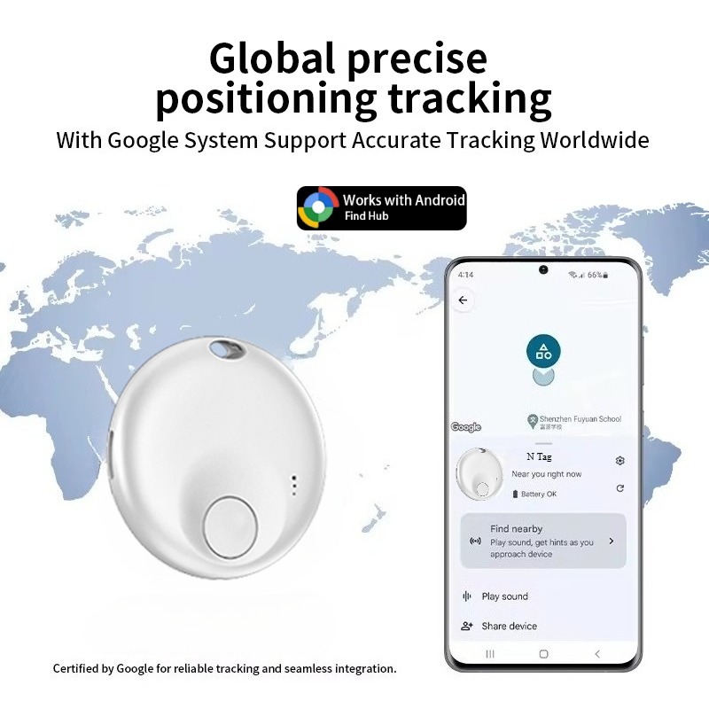 Androidスマートトラッカータグ、Googleのファイン - Smart Home Xiaomi Hub のレビューと価格