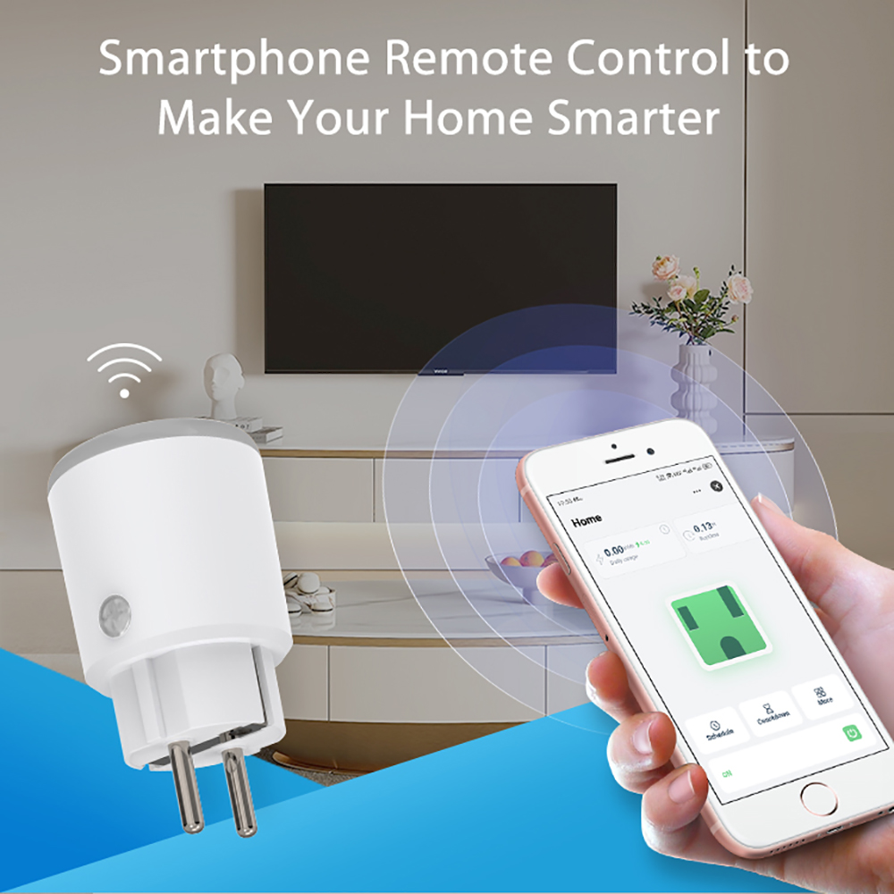 TUYAスマートプラグMatter Wi-Fiソケット16A - Smart Home Nas のレビューと価格