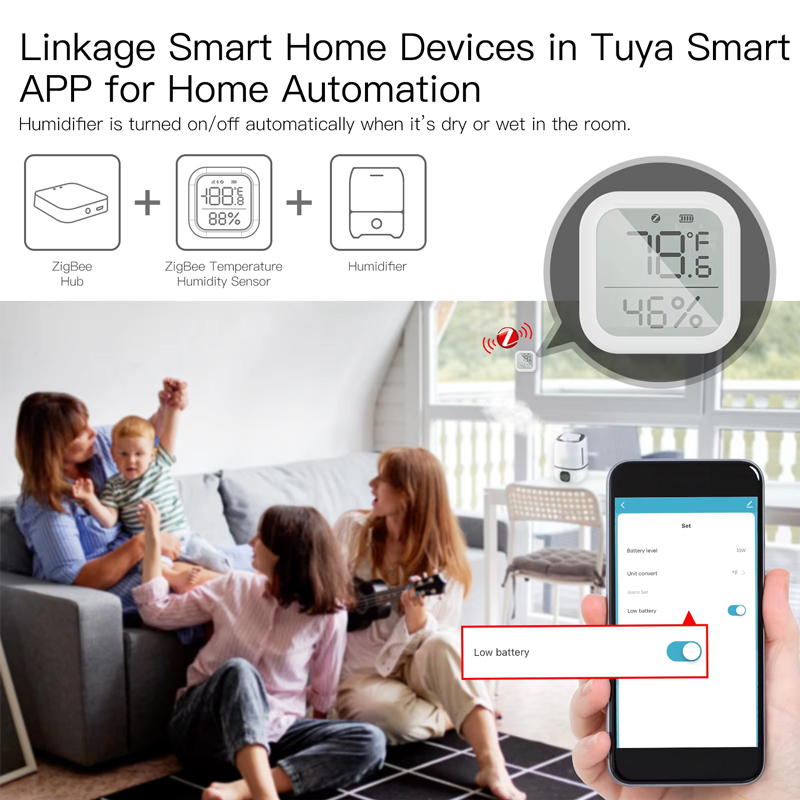 MOES Tuya ZigBee スマートホーム温度および湿 - Smart Home Registration のレビューと価格