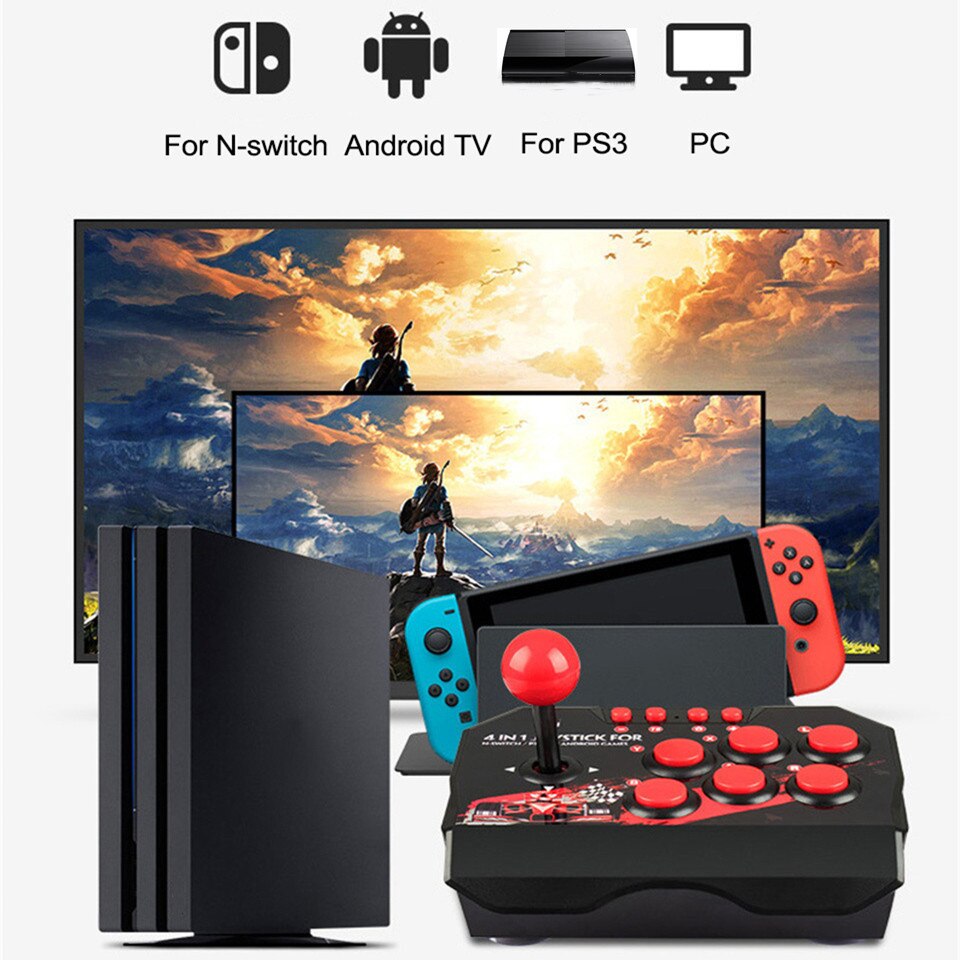 Gaminja ns002 4 in 1レトロなアーケードコ - Smart Home Raspberry Pi のレビューと価格