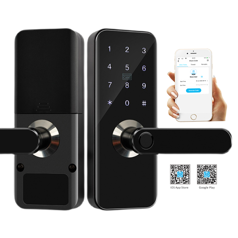 NFC ホット販売スマート WIFI ドアロック防水キーレス - Airbnb Smart Home のレビューと価格