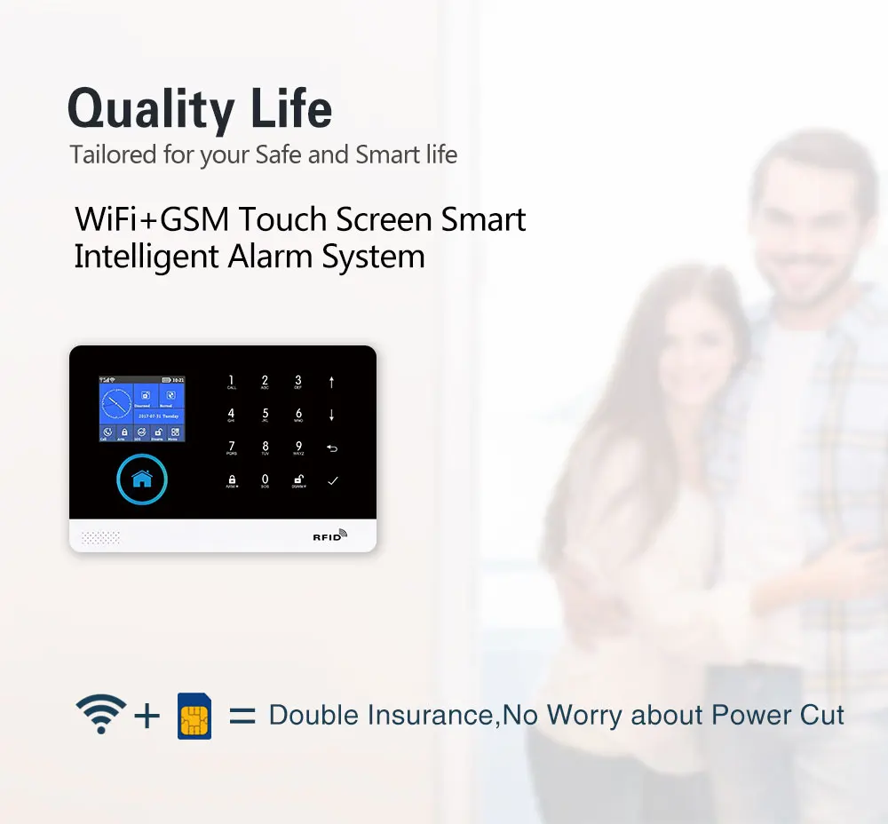 PGSTインテリジェントアラームデバイス、433MHzアンチ - Smart Home Package のレビューと価格