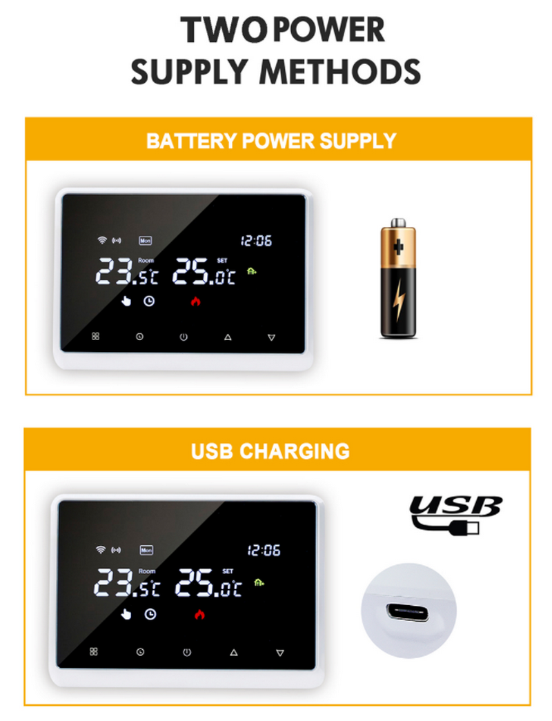 新しいTuyaワイヤレスWifiサーモスタット、ガスボイラー - Smart Home Package のレビューと価格