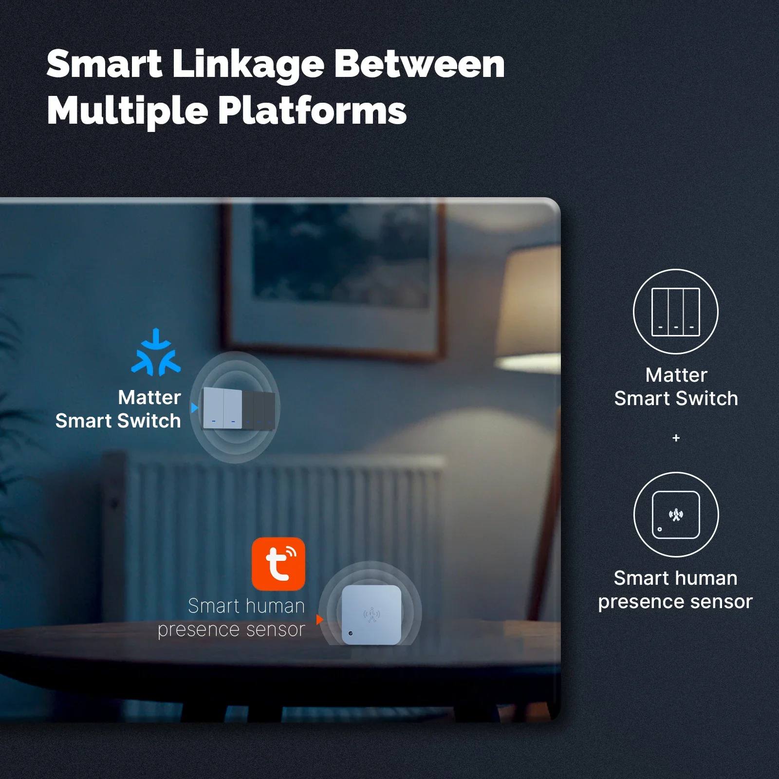 MOES Matter Tuya WiFi スマート ライト - Smart Home Internet のレビューと価格