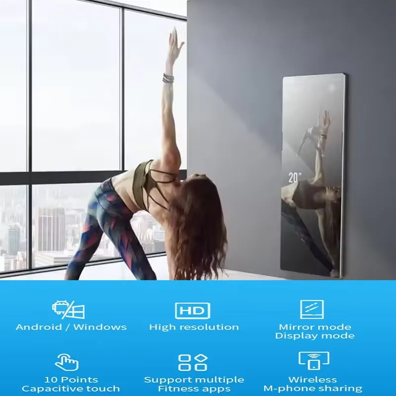 ご自宅をプロのジムに変身させましょう。フィットネス愛好家のた - Smart Home Gym Mirror のレビューと価格