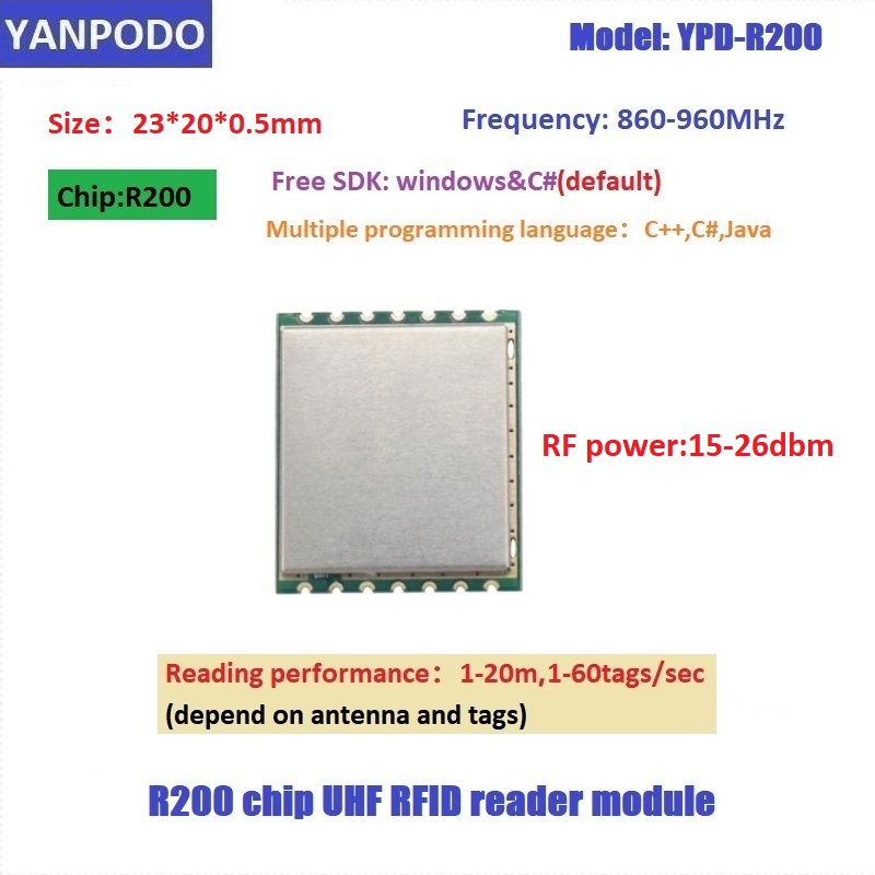 R200チップUHF RFIDリーダーモジュールボード（アン - Smart Home Raspberry Pi のレビューと価格