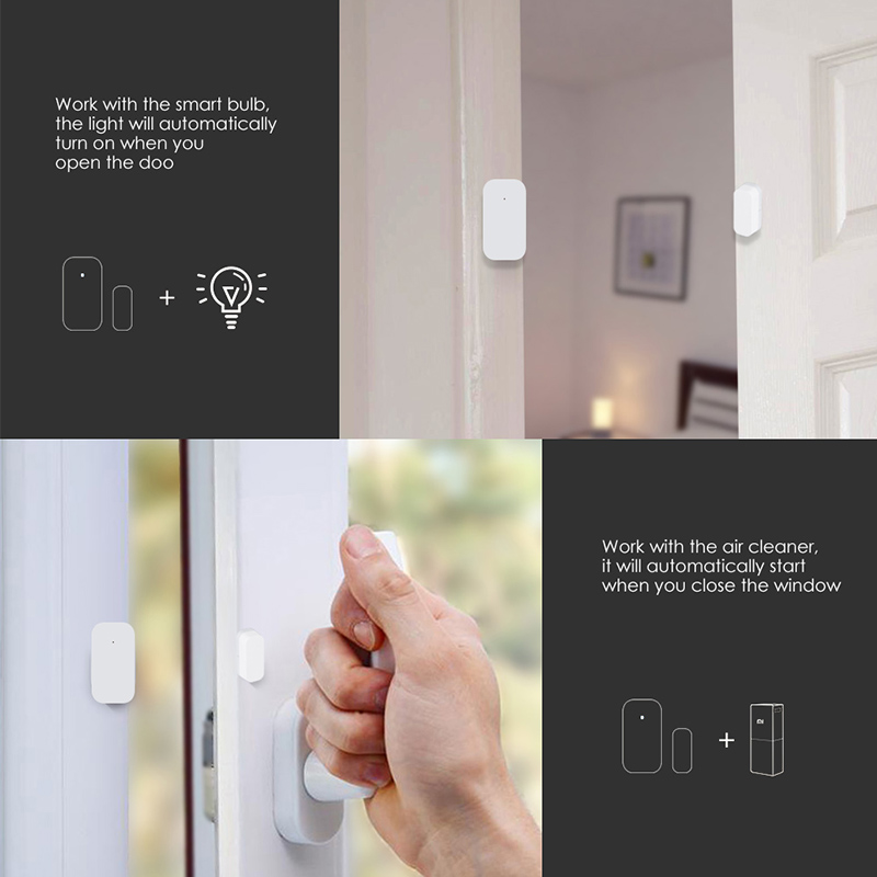 Aqara ドア窓センサー Zigbee ワイヤレス接続スマ - Smart Home Xiaomi Hub のレビューと価格