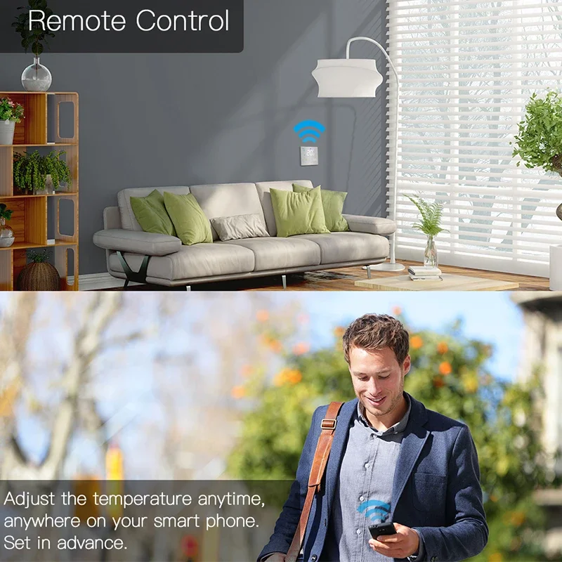 チュウヤ wifi スマートサーモスタット温度コントローラ水 - Smart Home Package のレビューと価格