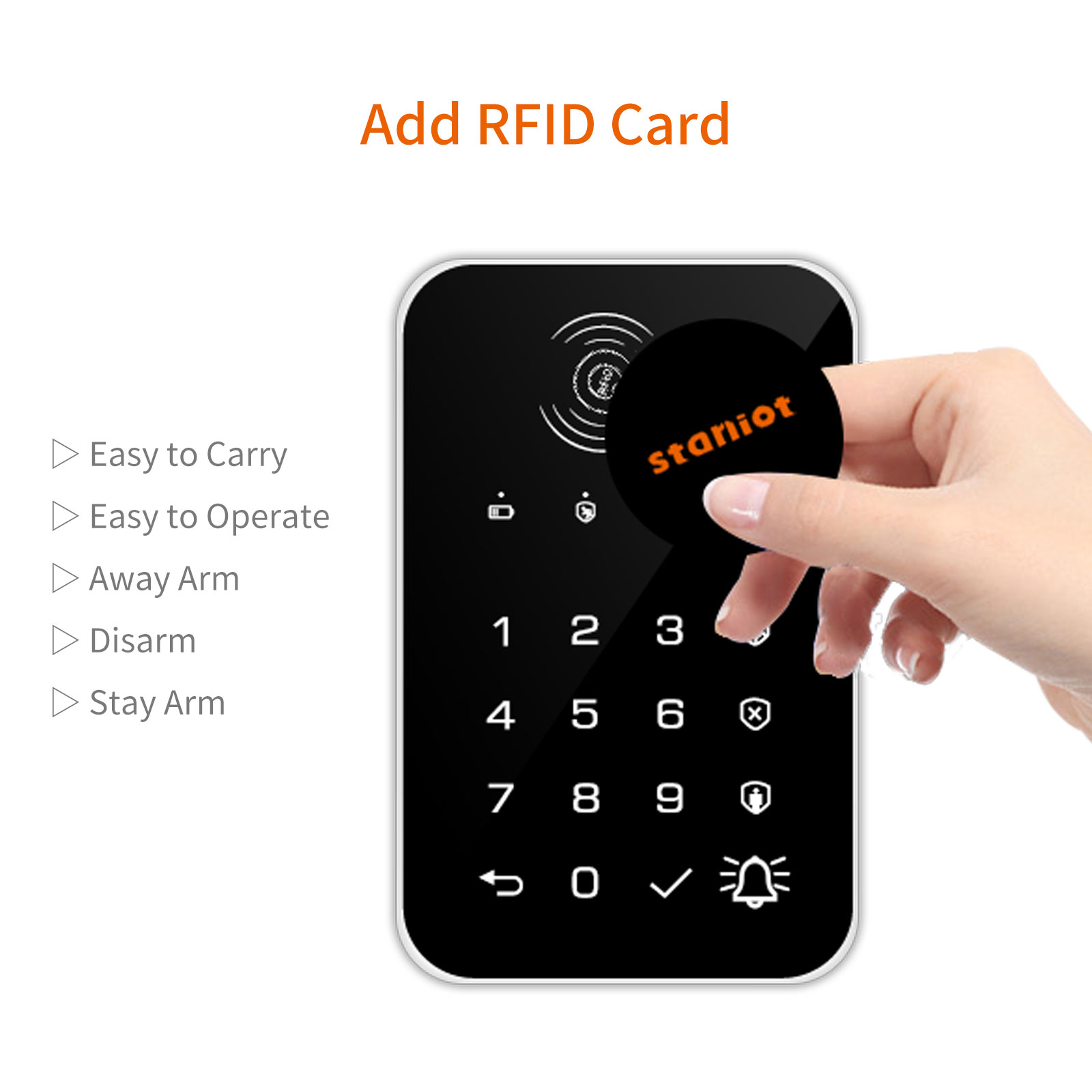Stanilot-ワイヤレスタッチキーボード433MHz,2 - Smart Home Keyboard のレビューと価格