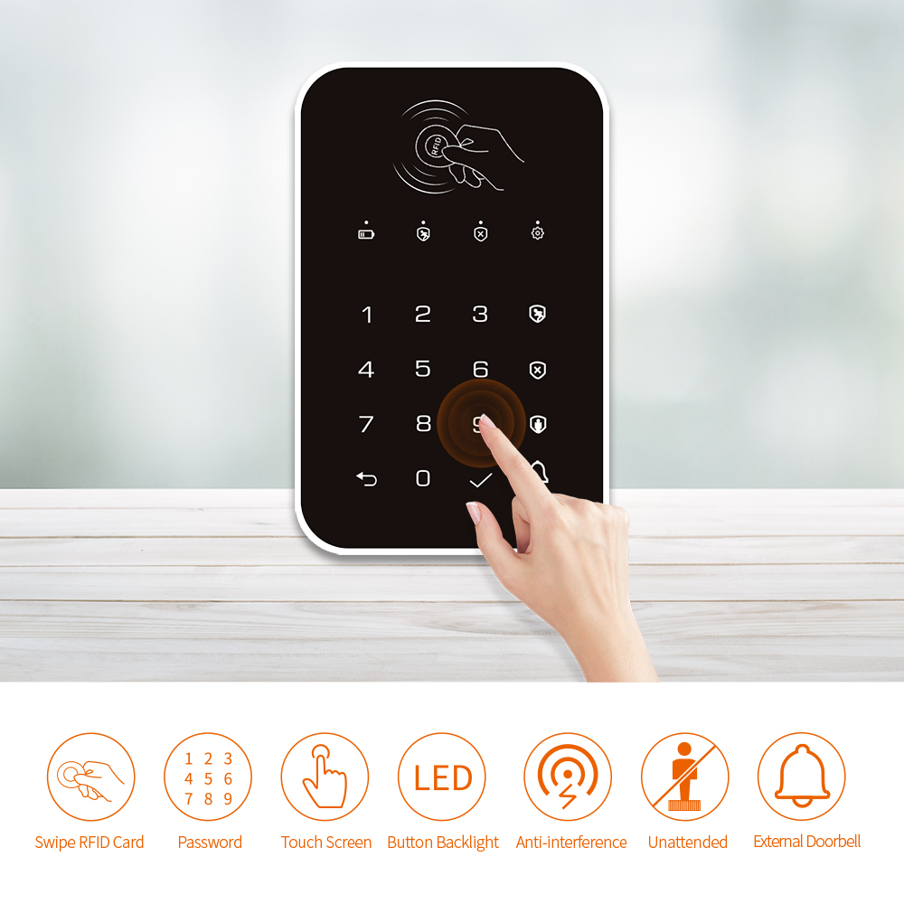 Stanilot-ワイヤレスタッチキーボード433MHz,2 - Smart Home Keyboard のレビューと価格