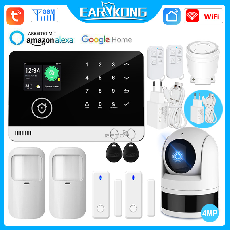スマートライフアプリ制御 Tuya WiFi GSM ホーム - Smart Home Keyboard のレビューと価格
