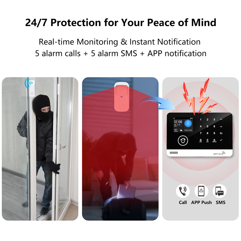 スマートライフアプリ制御 Tuya WiFi GSM ホーム - Smart Home Keyboard のレビューと価格