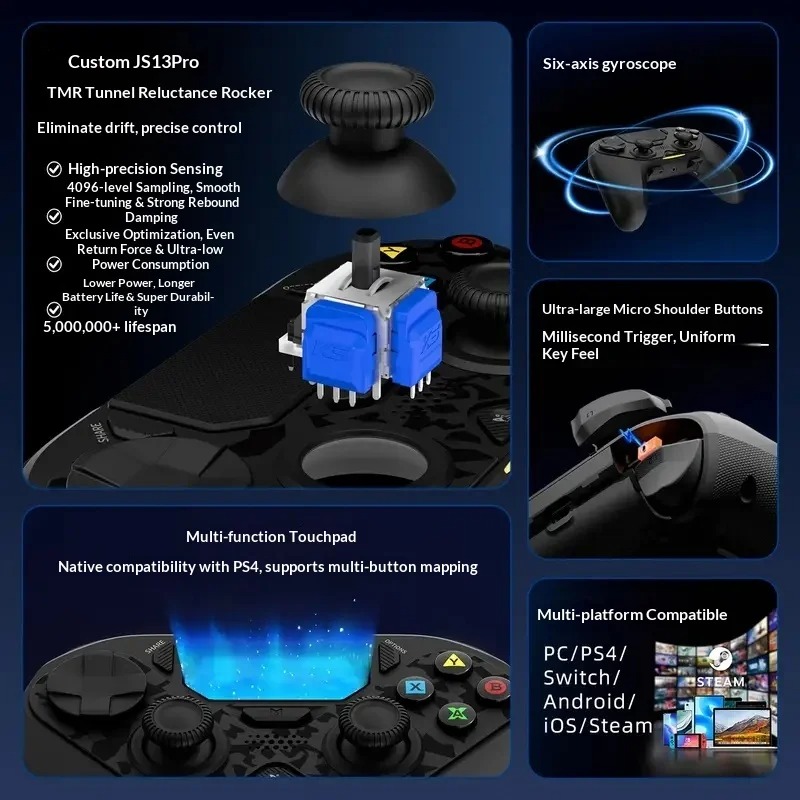 AceGamer D4 ワイヤレス Steam コントローラ - Smart Home Raspberry Pi のレビューと価格