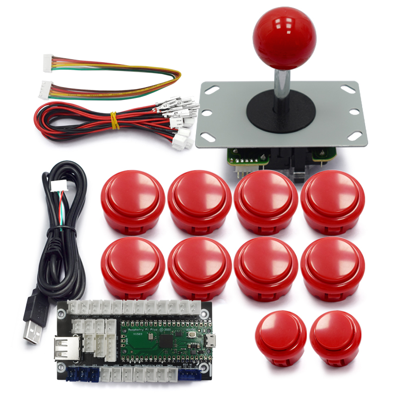コピー三和アーケードゲーム DIY キット 8 ウェイジョイ - Smart Home Raspberry Pi のレビューと価格