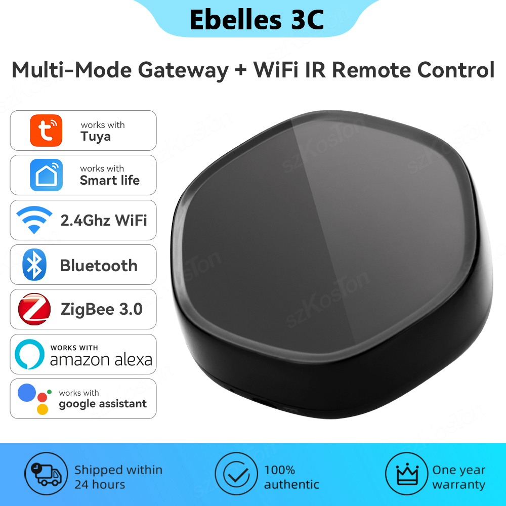 Tuya-ホームマルチモードゲートウェイハブ,irリモートコ - Smart Ir Remote Controller のレビューと価格