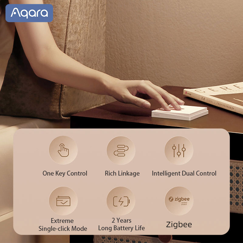 オリジナル Aqara 壁スイッチ E1 バージョンスマート - Smart Home Future のレビューと価格