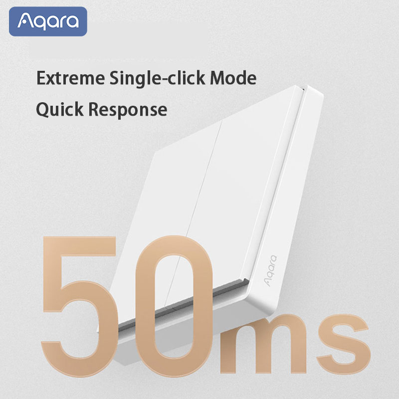 オリジナル Aqara 壁スイッチ E1 バージョンスマート - Smart Home Future のレビューと価格
