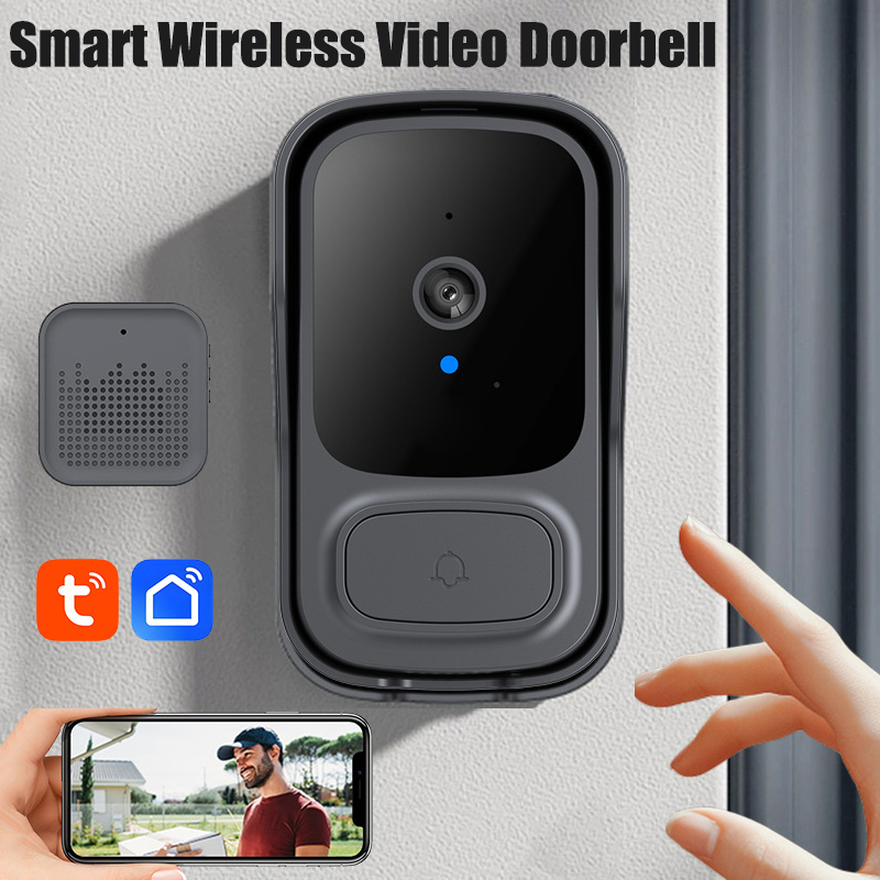 Tuay Wifi ドアベルカメラ、クラウドストレージ付きス - Smart Home Video Doorbell Installation のレビューと価格