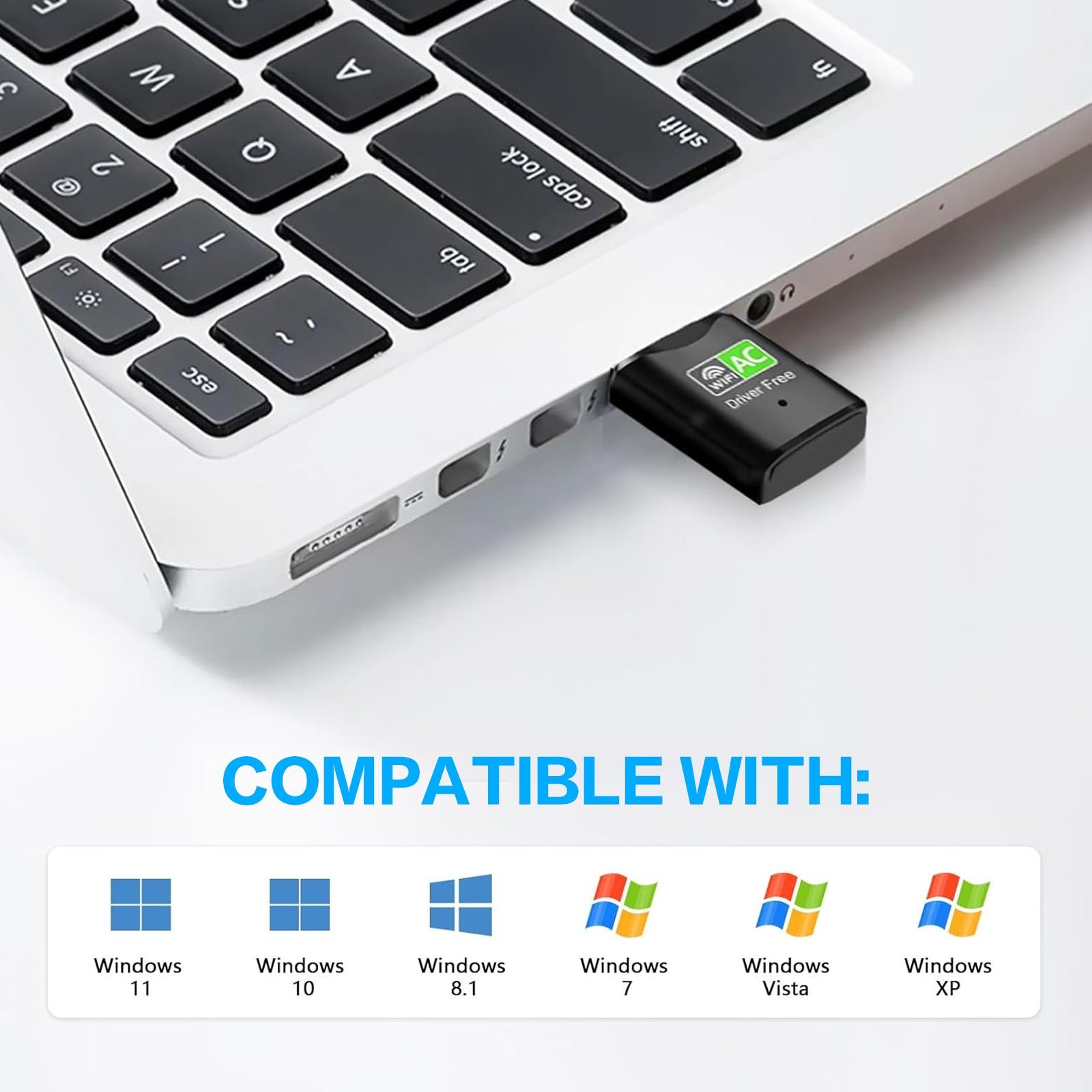 AC600 USB WiFi アダプター、デュアルバンド 2 - Smart Home For Pc のレビューと価格