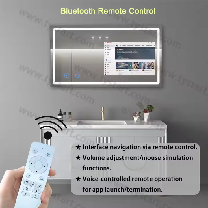カスタムサイズ卸売ホテル家庭用タッチスクリーンミラー、テレビ - Smart Home Gym Mirror のレビューと価格