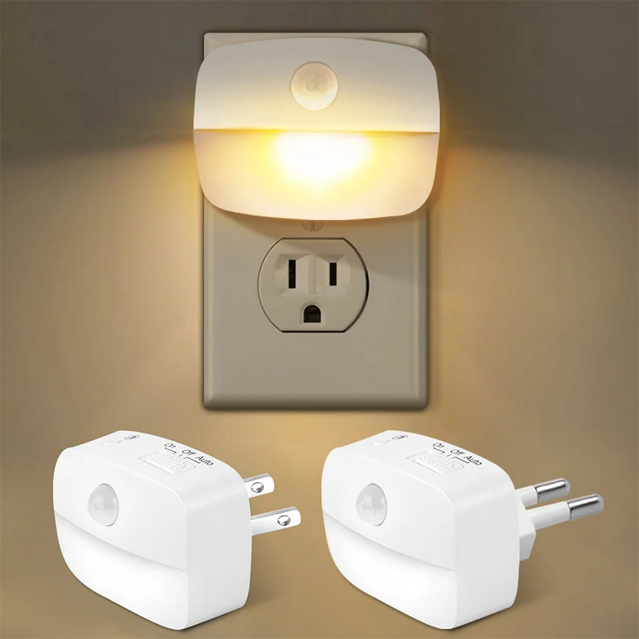 モーションセンサー付きLEDナイトライト,EU,EU,子供用 - Smart Baby Night Light のレビューと価格