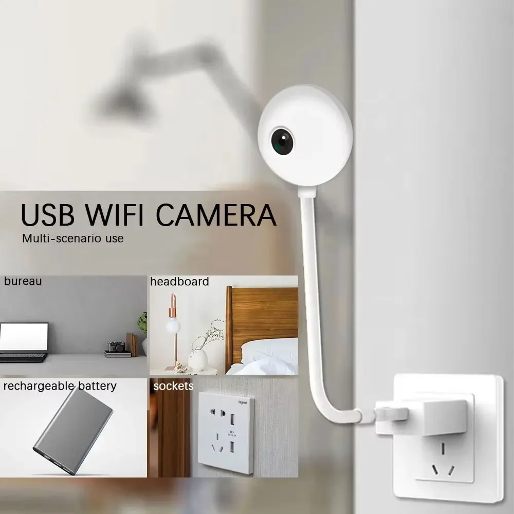 TUYA 5MP USB電球型WiFiミニIPカメラ 双方向 - Smart Baby Night Light のレビューと価格